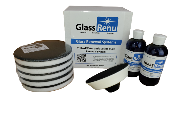 GlassRenu Hard Water Removal System