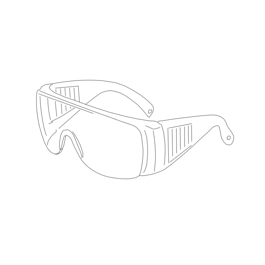 GlassRenu eye-protection drawing