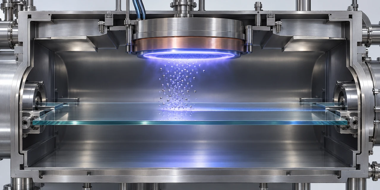 Isolated MSVD vacuum-deposition process