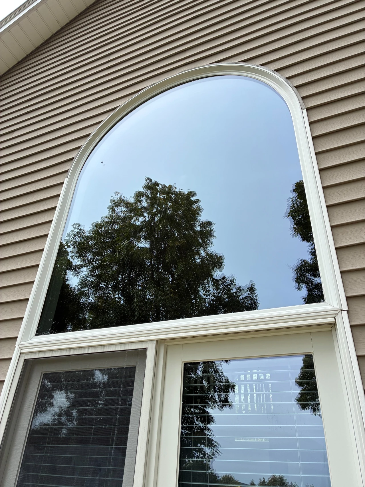Residential vision glazing — view through the window