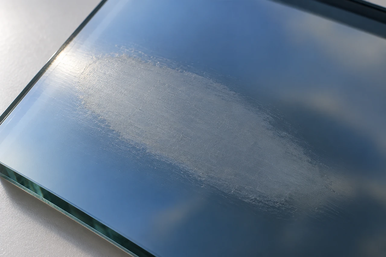 Isolated diffuse coating-rub patch