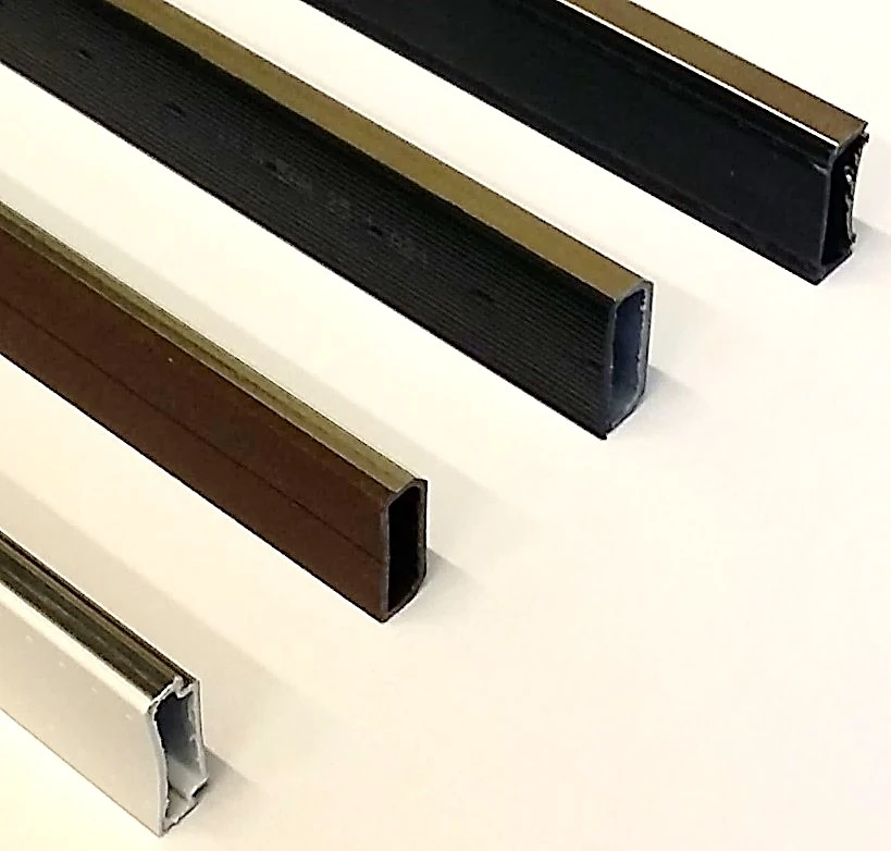 Four hybrid IGU spacer profiles